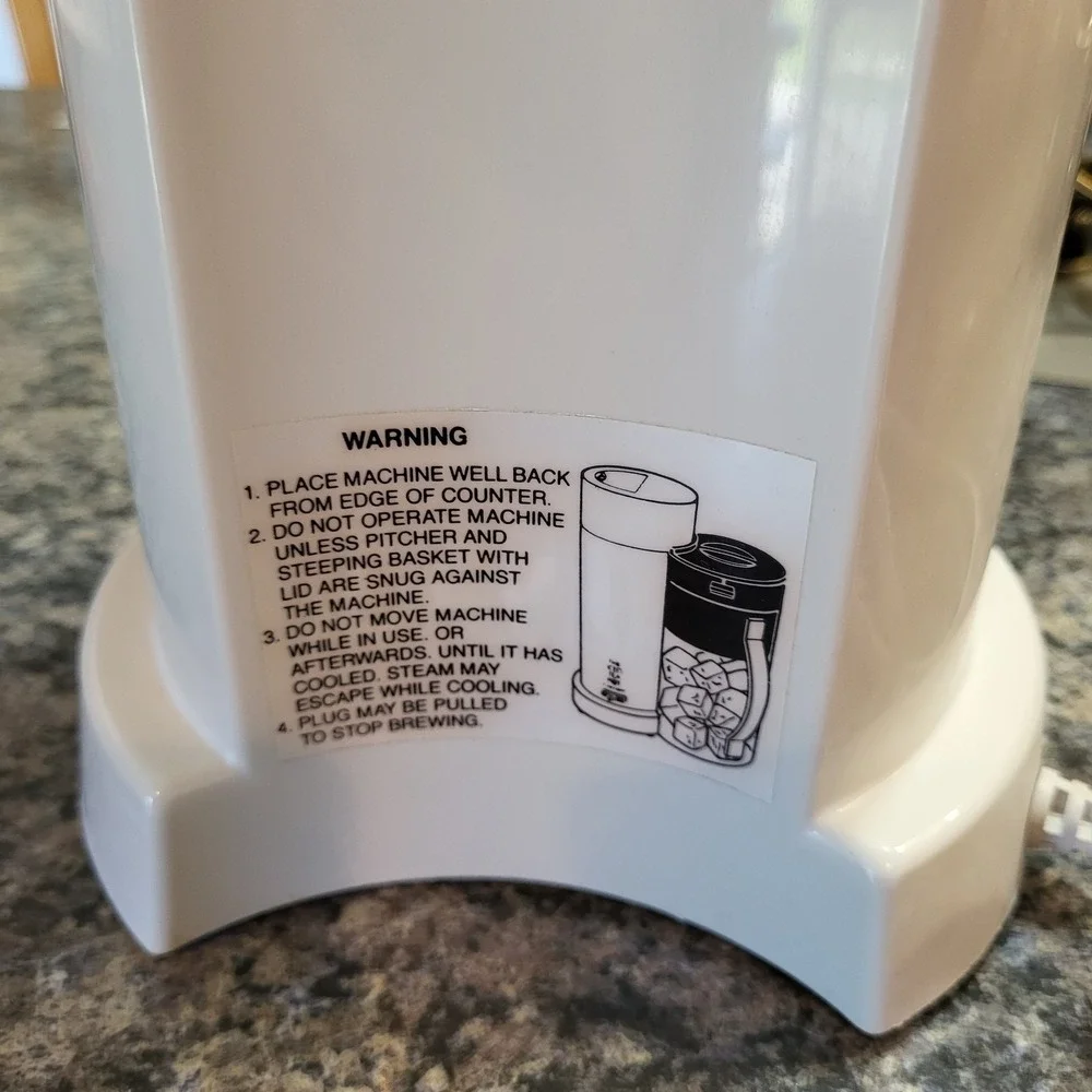Mr. Coffee The Iced Tea Pot  Model TM1  2 Quart Iced Tea Brewer Tested